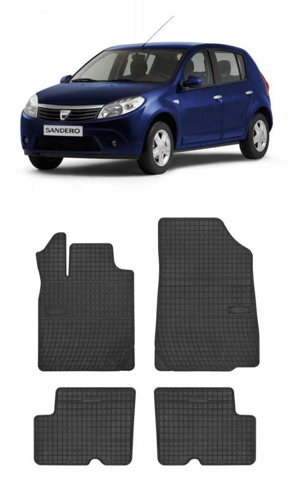 Гумени стелки Frogum за Dacia Duster 10-17 Logan 04-12 Sandero 08-12