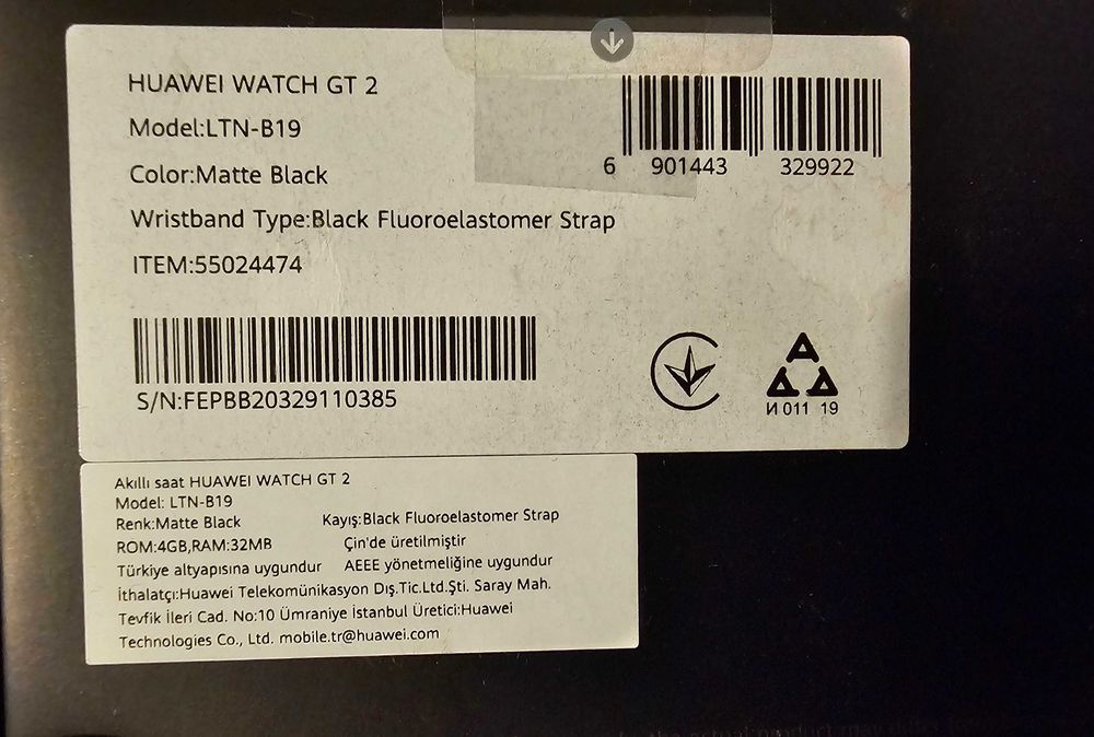 Ceas smartwatch Huawei Watch GT2 – 46mm
