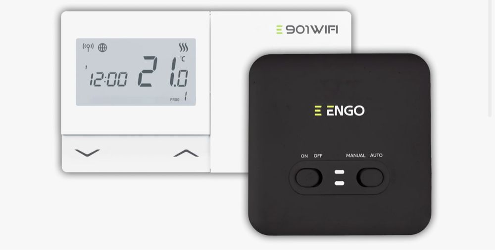 ENGO Безжичен Wi Fi термостат, E901WIFI