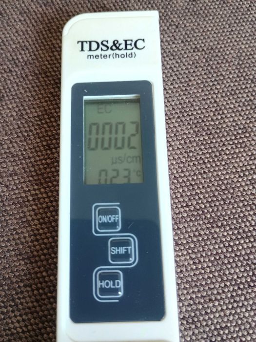 TDS/EC/Temp метр для жидкости