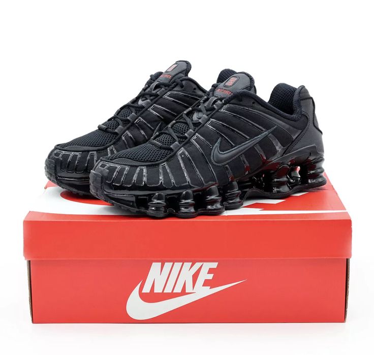 Nike Shox TL Black and Max