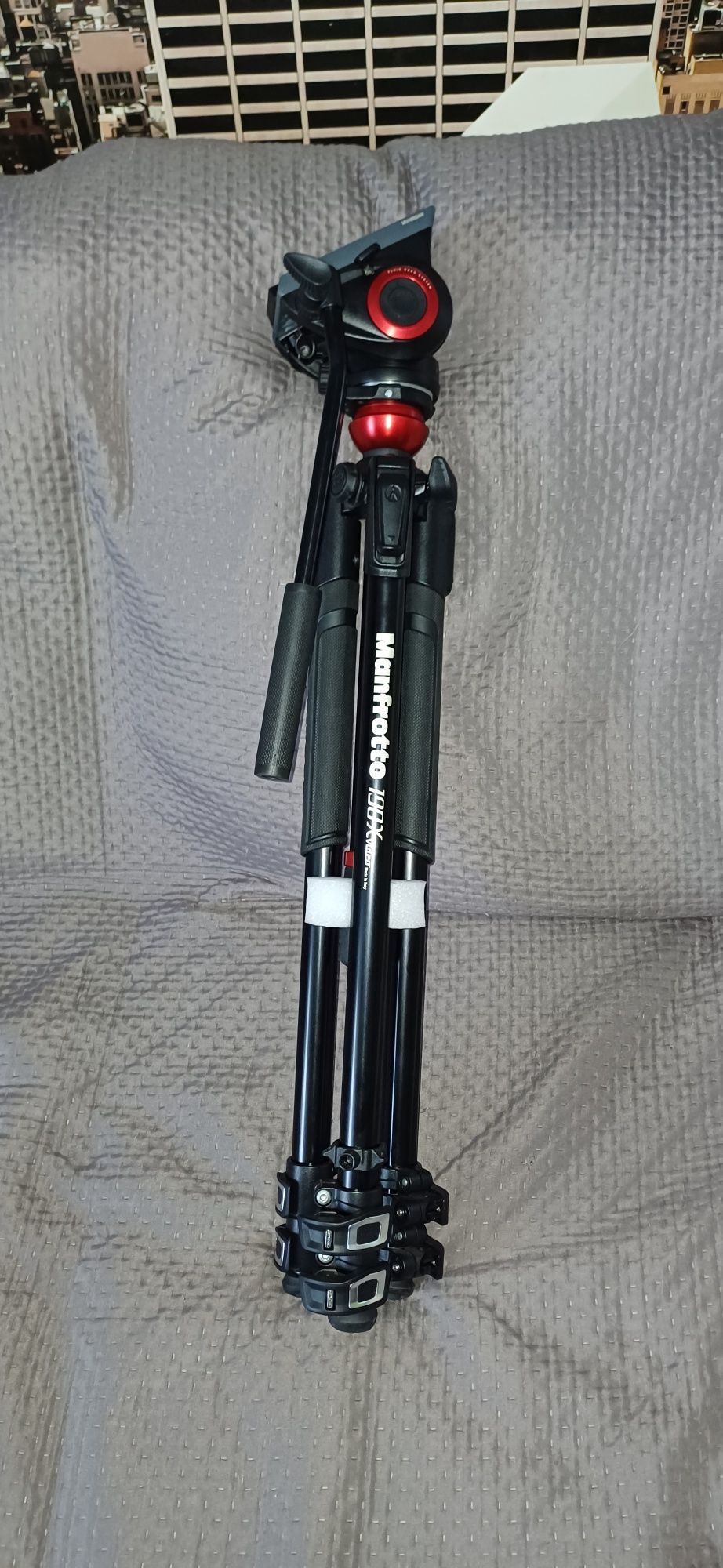 Trepied camera Manfrotto profi 173 cm înălțimea maxima