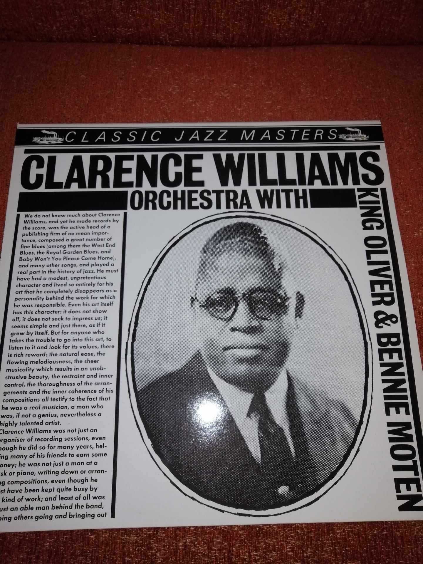 Jazz Swing era Miller Jelly Roll Morton Clarence Williams Cole vinil
