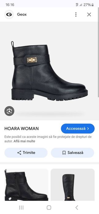 GEOX Respira Ghete Dama 37