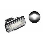 Lampa numar Mercedes Clasa C 05.2000-03.2007, Cls-Class 10.2004-01.2011, Clasa E 03.2002-2009 Sedan, Tesla Model S 06.2012-, partea Stanga=Dreapta, cu bec inclus, tip W5W, 2038200256, marca TYC