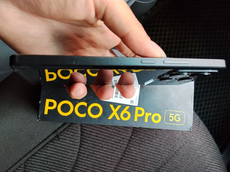 Poco X6pro idyalniy qora rangli