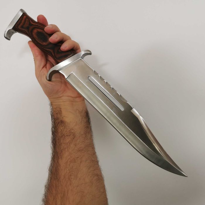 Масивен 42 см тактически, военен нож РАМБО III  ловен нож