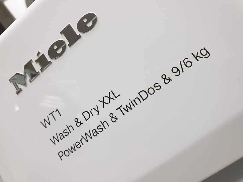 XXL 9кг/6кг Miele WT1 Пералня със Сушилня TwinDos Миеле 12м Гаранция