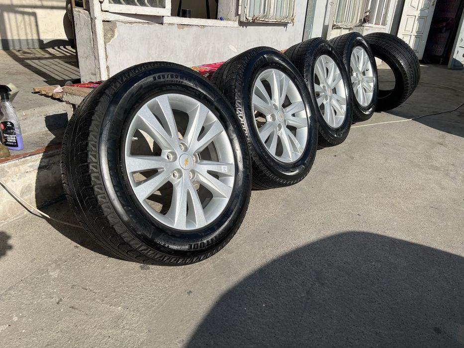 MICHELIN Latitude X ICE II (зимняя резина на дисках Каптивы)