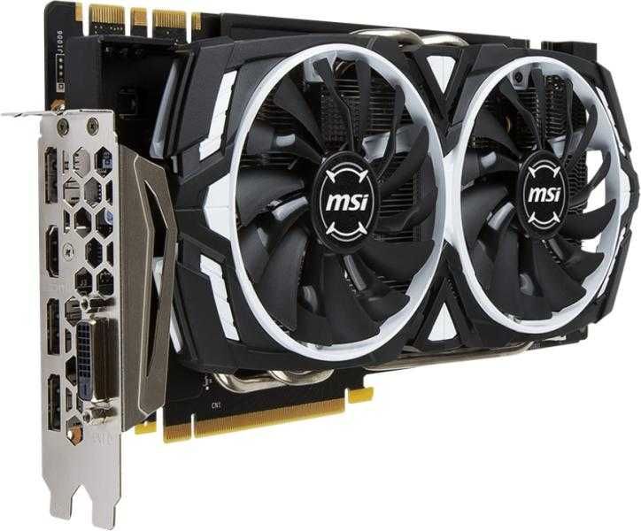 Видео карта MSI GeForce GTX 1070 8GB ARMOR