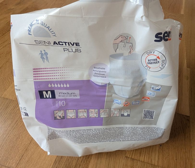 Seni chilot absorbant pentru adulți XL