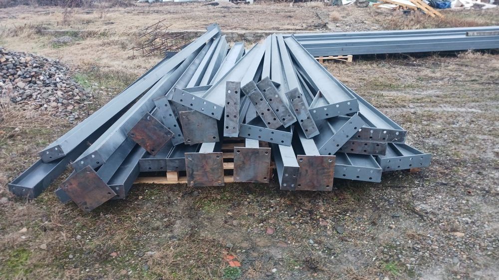 Vand structura metalica 10x20x4 10x25 x4 12x20x4 12x25x4