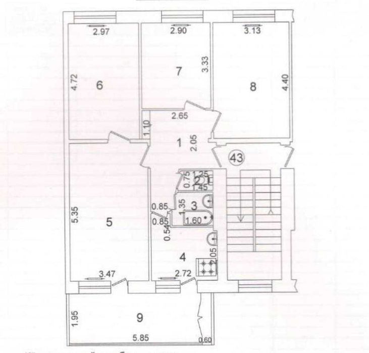 СРОЧНО!!! Продаётся 4/2/4 Ц-5 Без ремонта 83м2 Ориентир: Пожарка