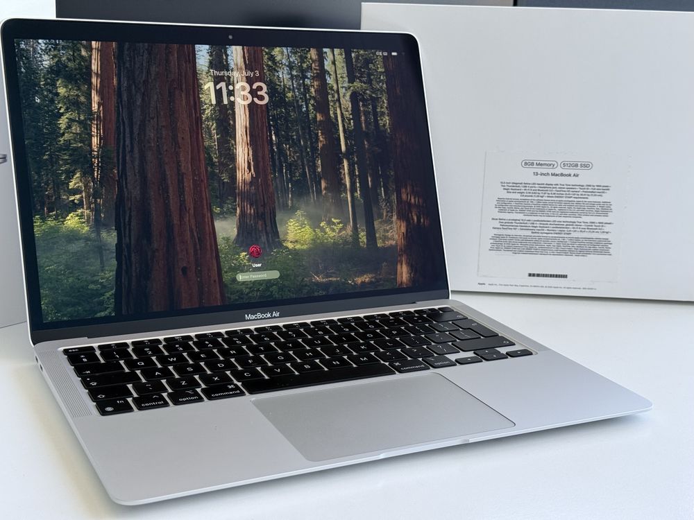 MacBook Air M1 – 512GB SSD / 8GB RAM – Като Нов!