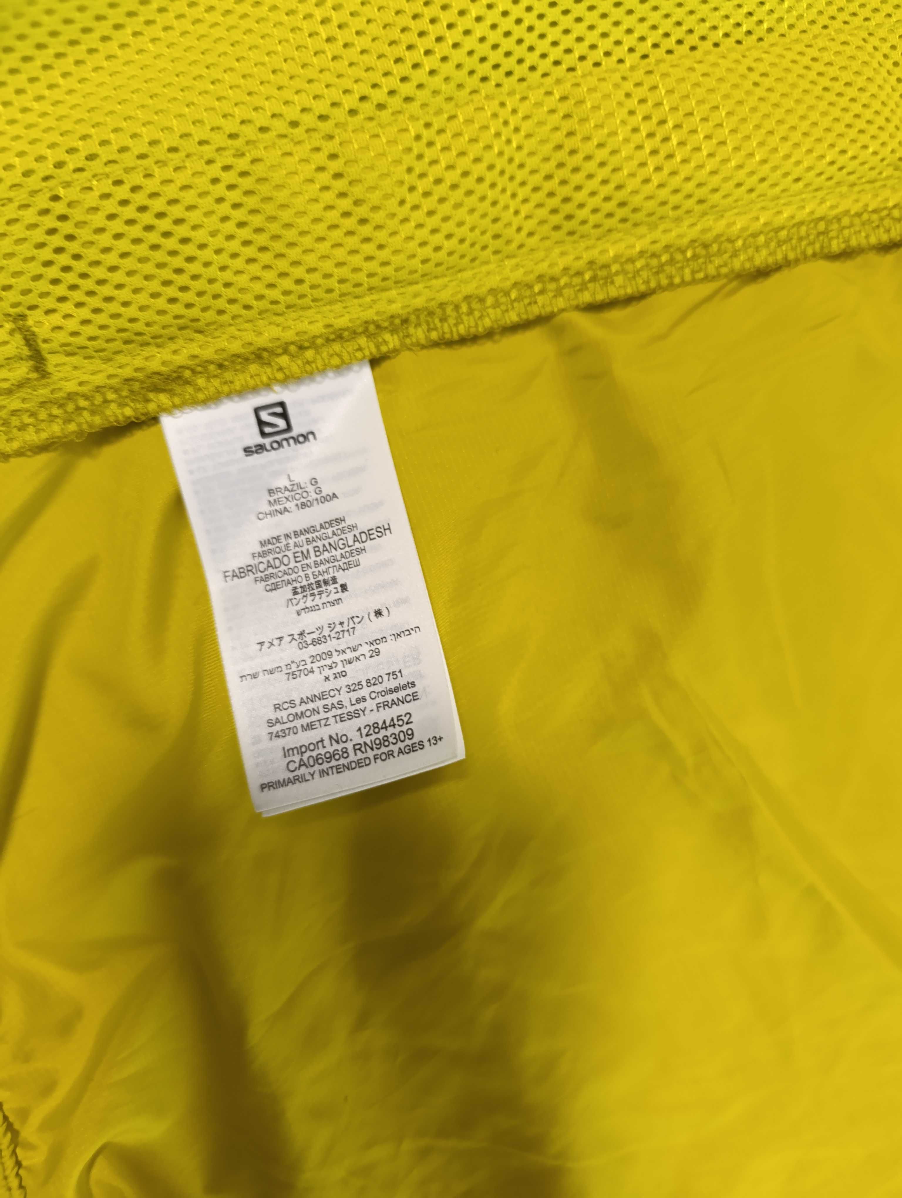 ''Salomon Agile Wind Jacket''оригинално мъжко тънко яке Л размер