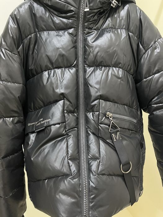 Курткая женская зимняя утепленная, размер S oversize