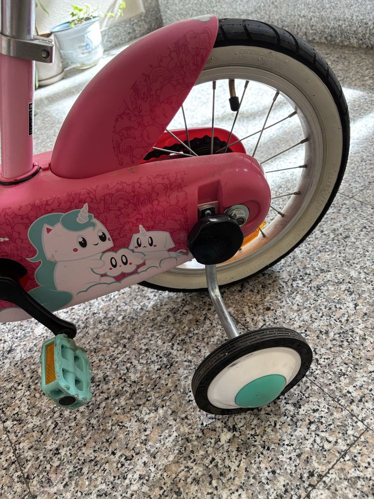 Bicicleta 14” 500 Unicorn Copii 3-5 ani