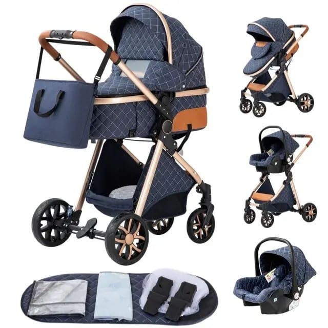 NOU Carucior 3 in 1 bebelus landou copii pliabil smart bebe + CADOU