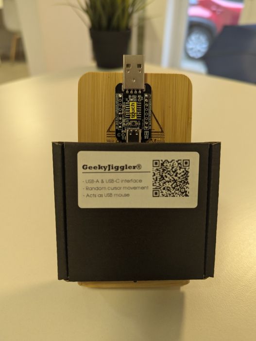 USB mouse jiggler (GeekyJiggler)