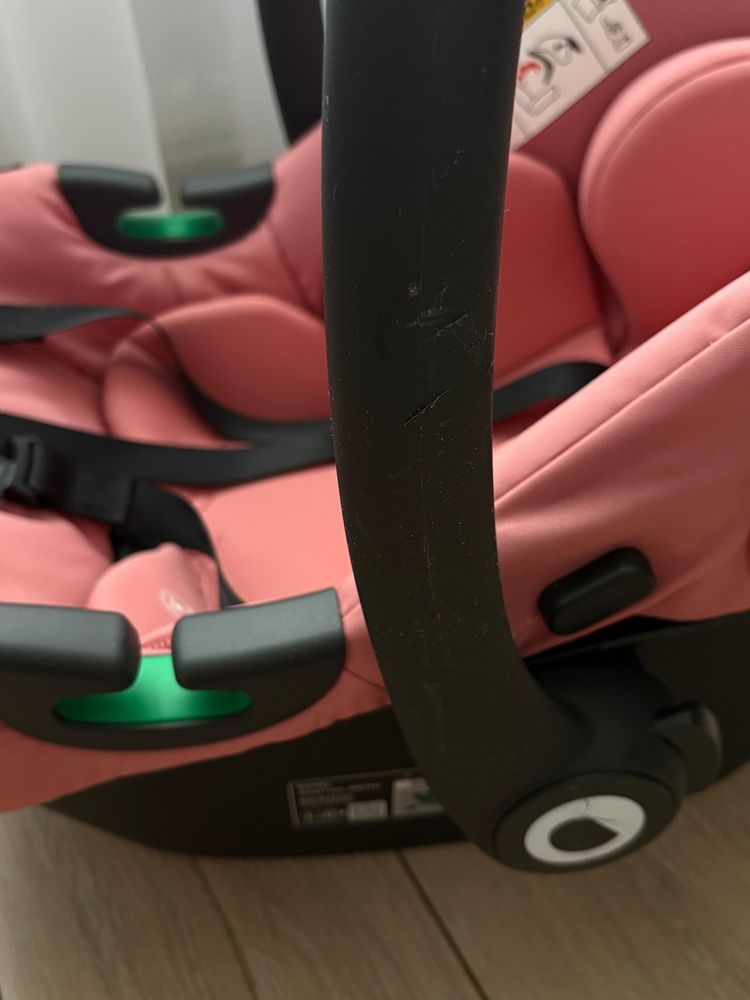 Scoica Lionelo Astrid isofix i-size 0-13kg Pink