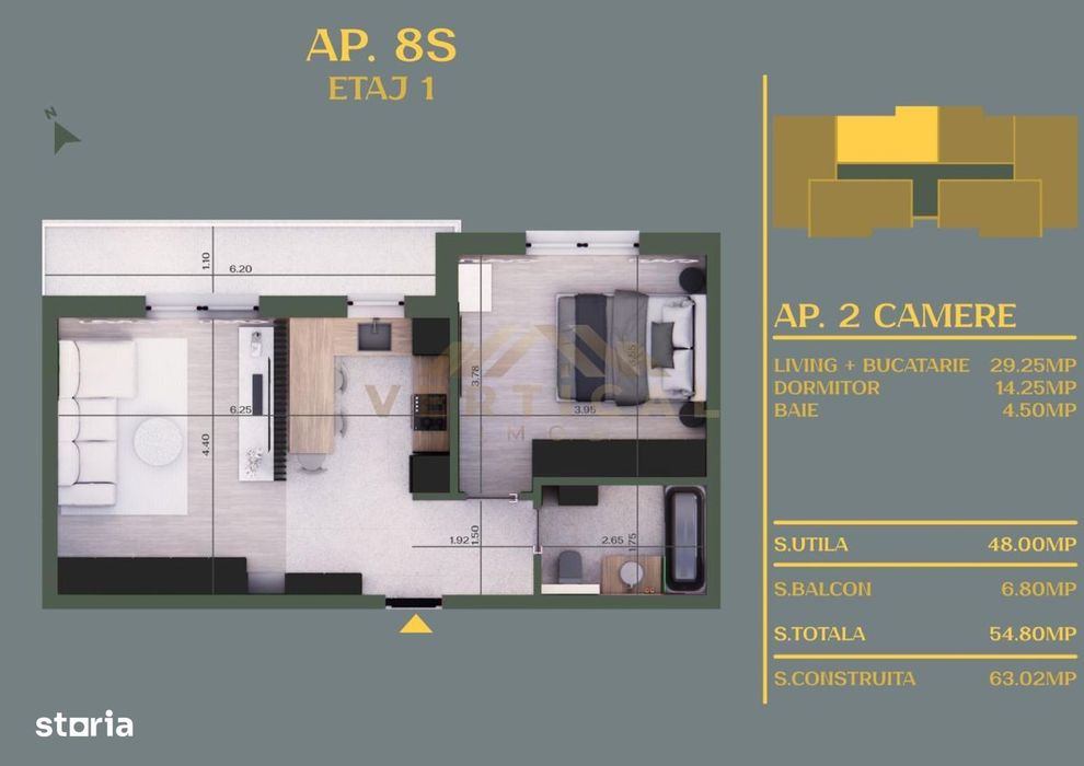 Vanzari Apartamente 2 Camere