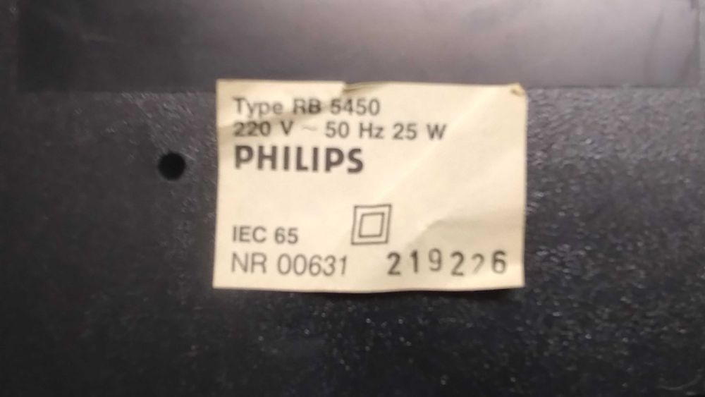 pt discuri vinil un pickup Philips RB5450 pt piese sau restaurare