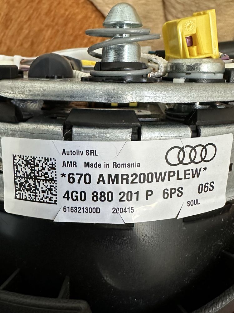 Volan + Airbag Audi A6 C7, A7 4G 2011-2017