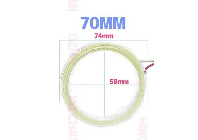 Kit Inele ANGEL EYES Cob Super Bright 60 -70 -80 -90 -100 -110 -120mm