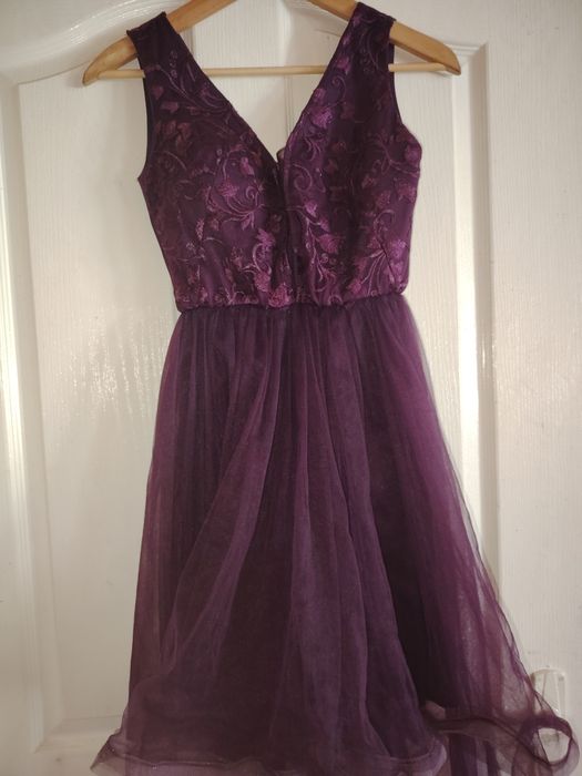 Rochie cu trenă purtata o singura data