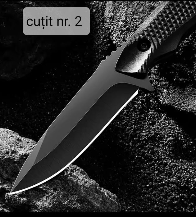 Vând cuțit pentru activități outdoor (drumeții,  camping, etc)