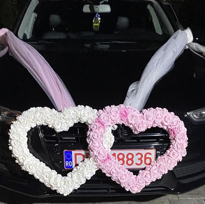 Aranjamente masina nunta