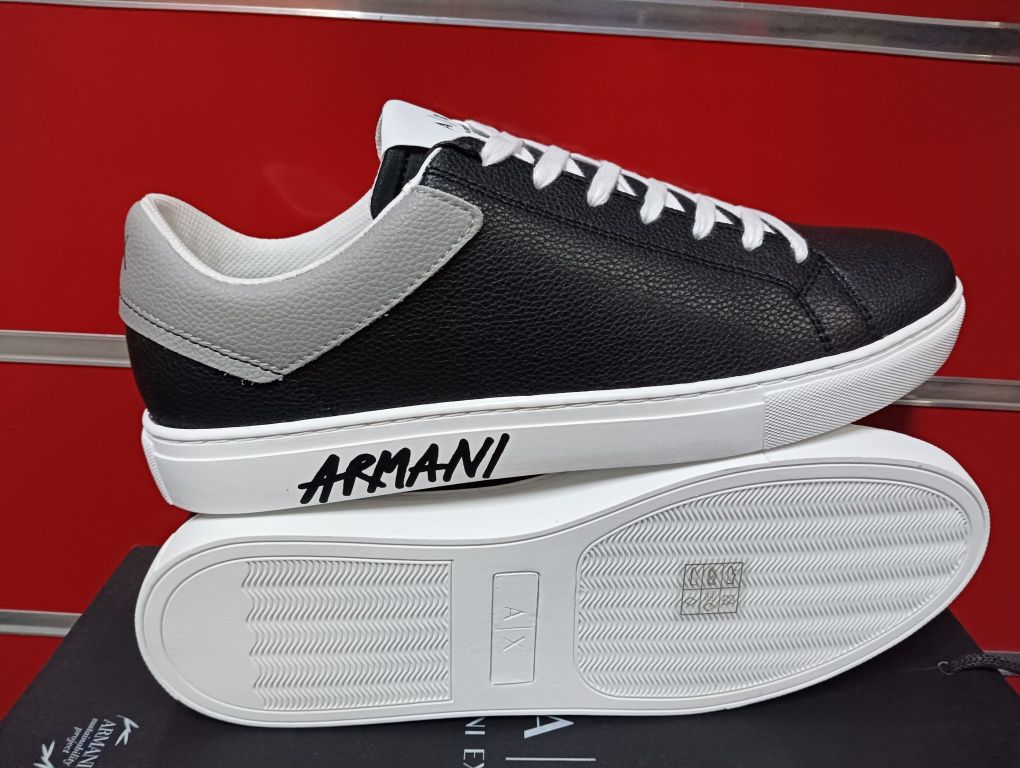Кожени кецове Armani Exchange 43 , 44 , 45 , 46 AX нови мъжки оригинал