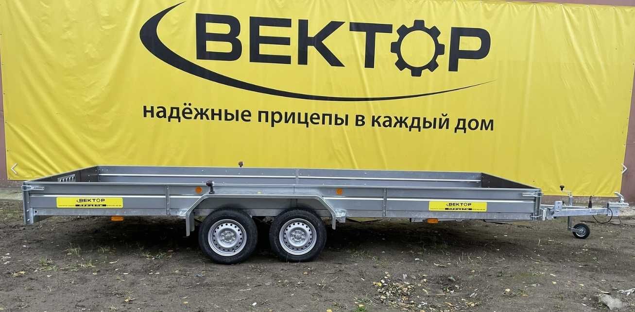 Прицеп ВЕКТОР 81013Е 5.0, кузов 5,0х1,8, с документами для ЦОН