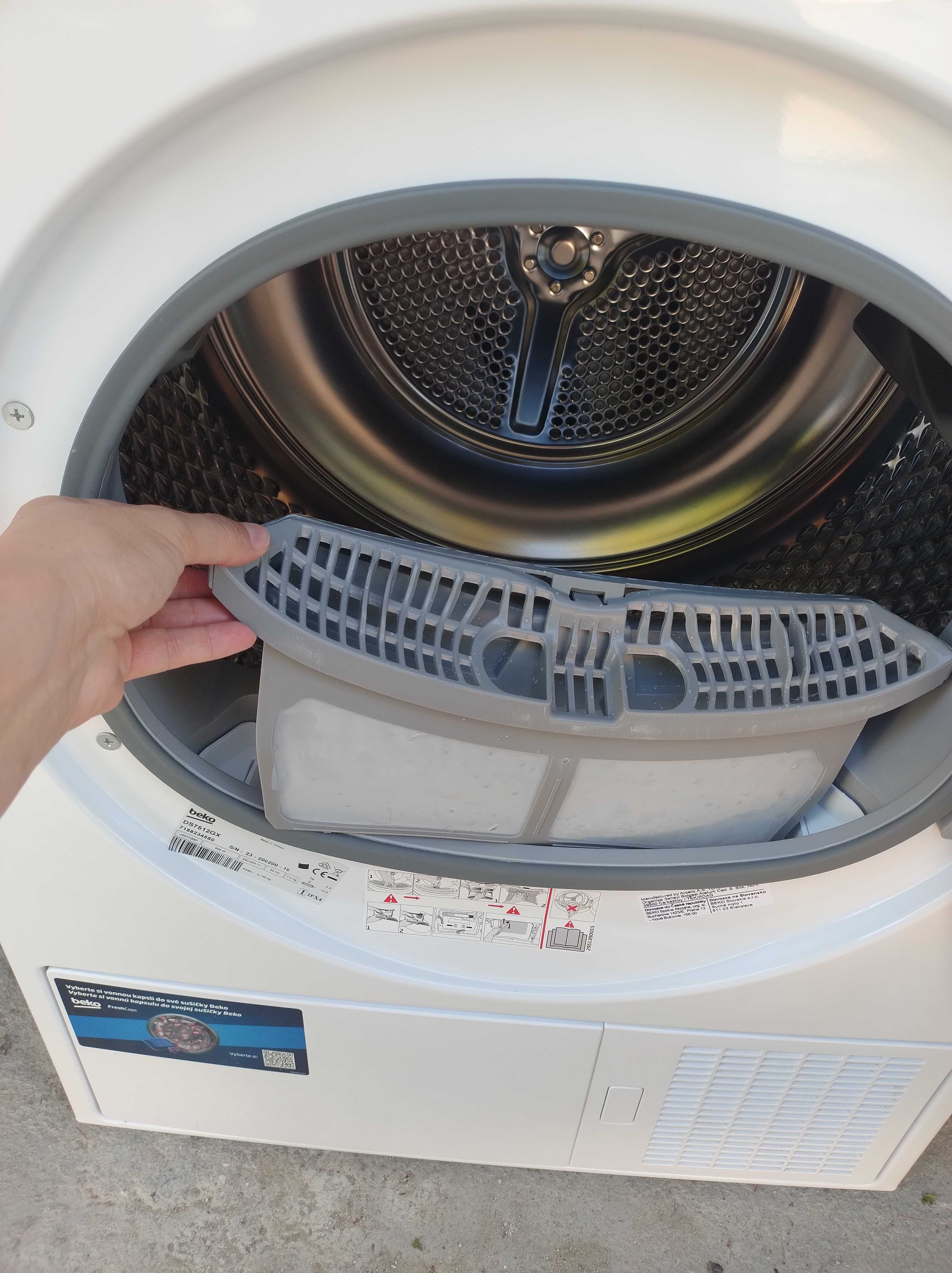 Сушилня за дрехи с бебешки режим Beko DS 7512 GX