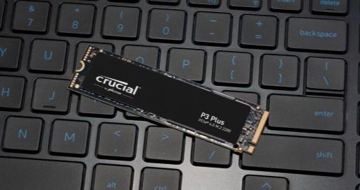 SSD Crucial P3 Plus 500GB PCIE gen 4.0