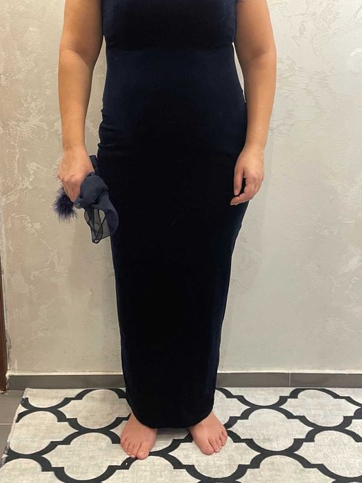 Официална рокля велур