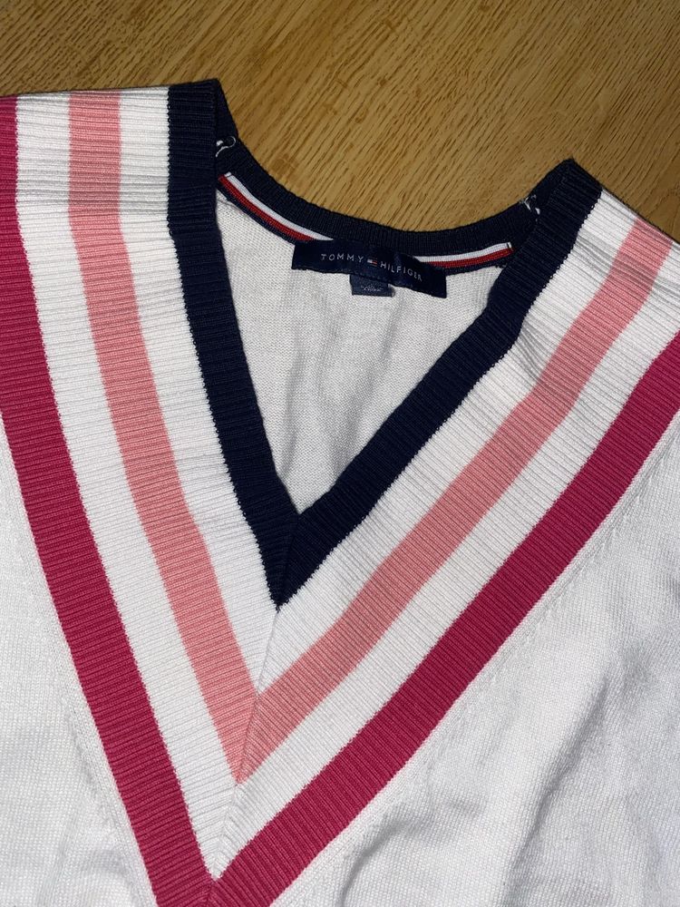 Пуловер tommy hilfiger crop