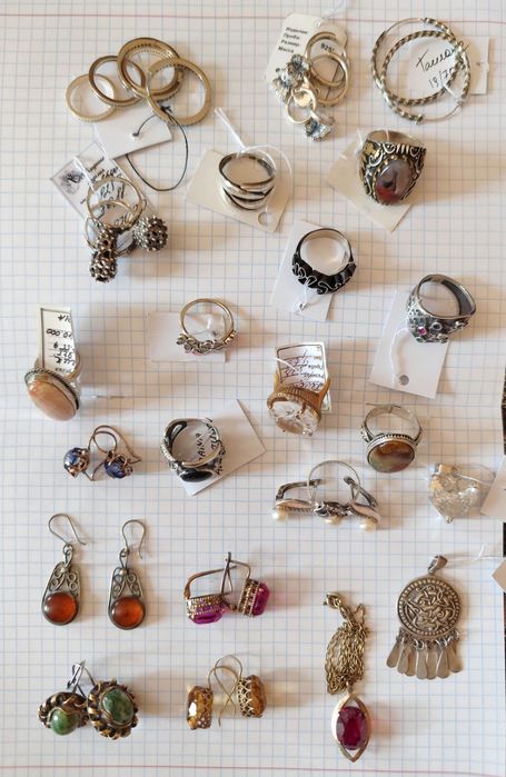 Кольца, серьги, кулоны из серебра