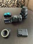 Canon EOS RP + Adapter EF-EOS-R + 4 батерии