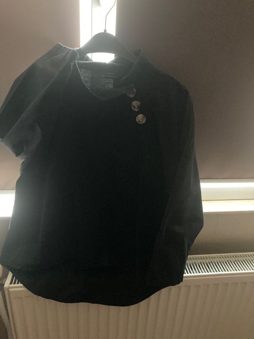 Дамска ленена риза на ZARA XL в черно