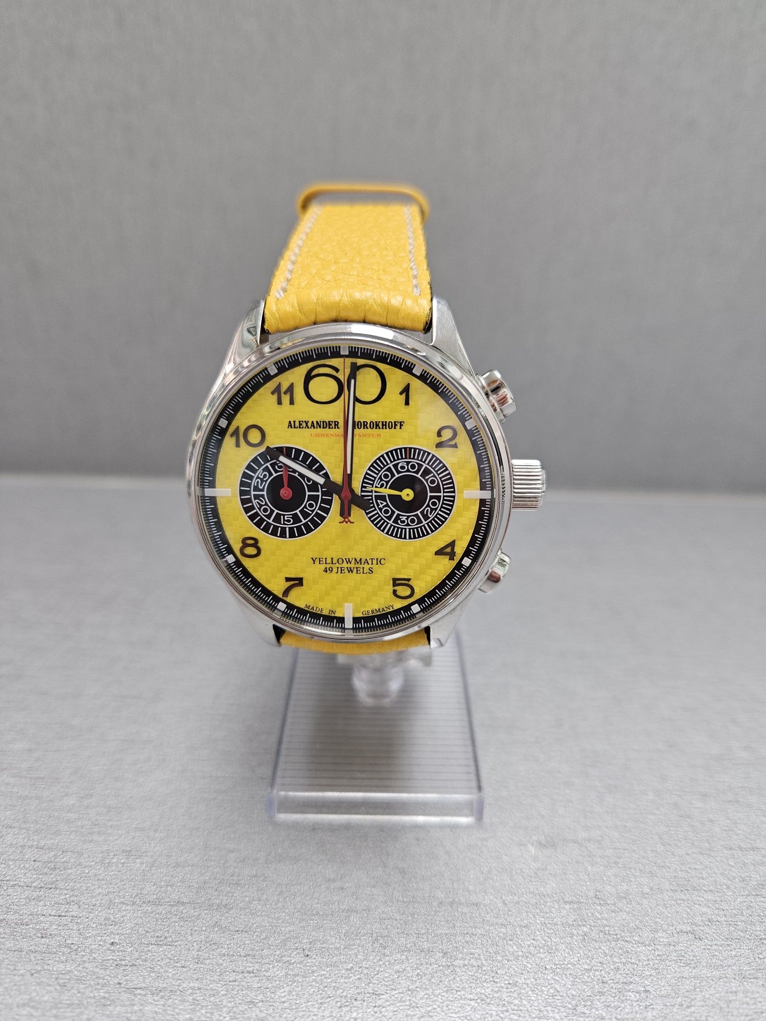 Alexander Shorokhoff нов, оригинален AVANGARDE YELLOWMATIC AUTOMATIC