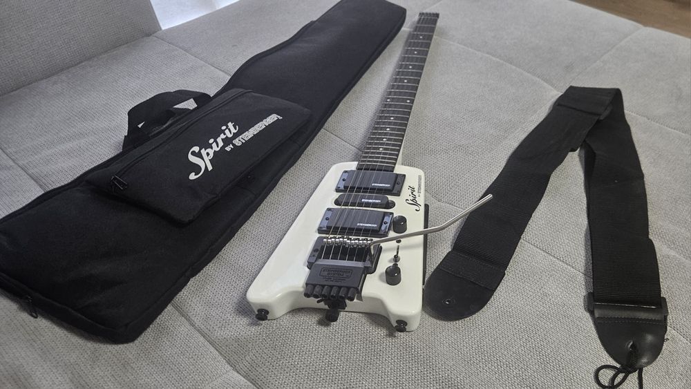 Steinberger Spirit GT-PRO Deluxe White Headless китара

Headless кита
