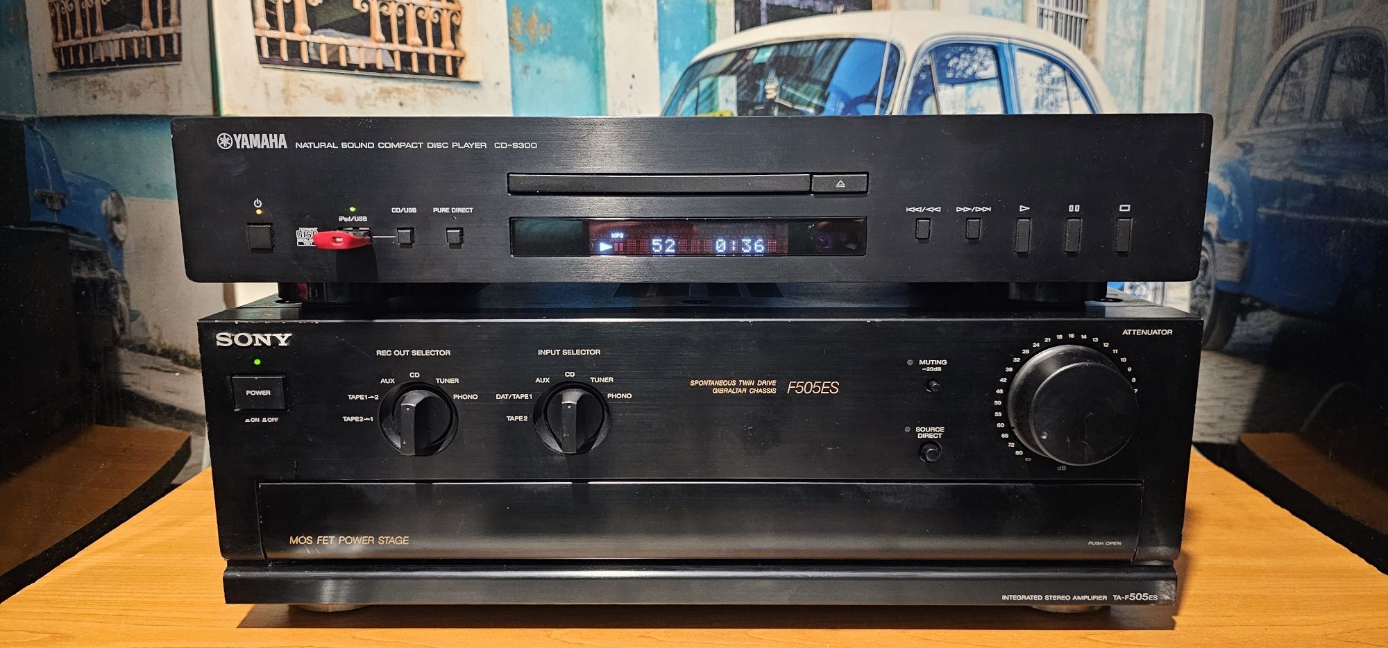 Amplificator statie Sony TA F 505 ES