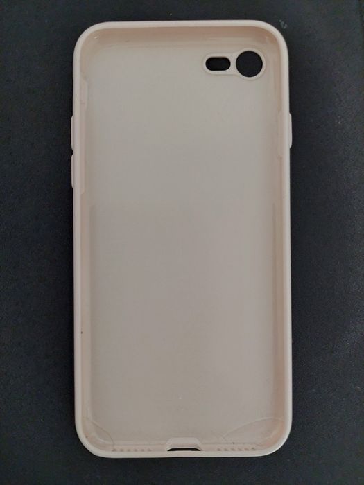 Husa iPhone 7 roz silicon