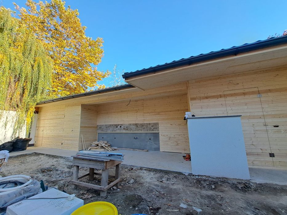 Terasa , foisor , casuta de gradina , magazie , lambriu, placari lemn