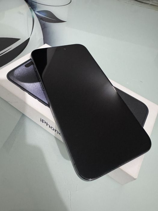 Iphone 15 pro max 256gb full box telefon personal