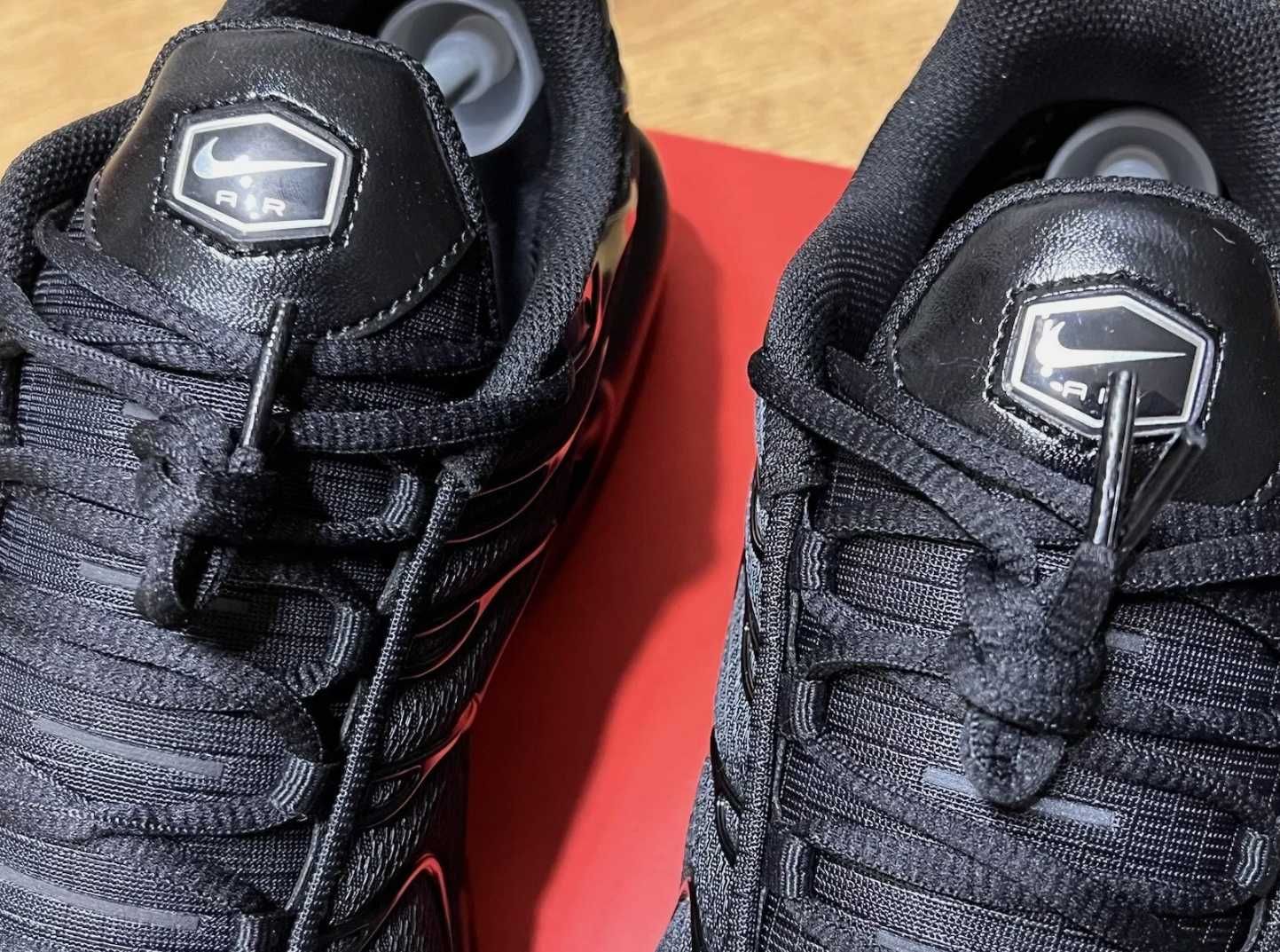 Adidasi Nike Tn Triple Black negri unisex Calitate Premium |FULL BOX|