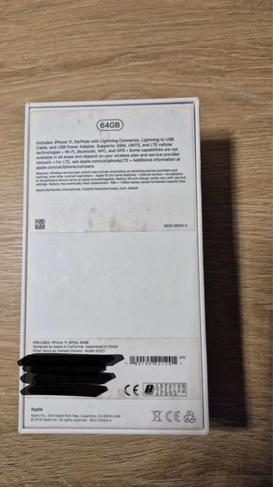 Iphone 11 бял 64 GB