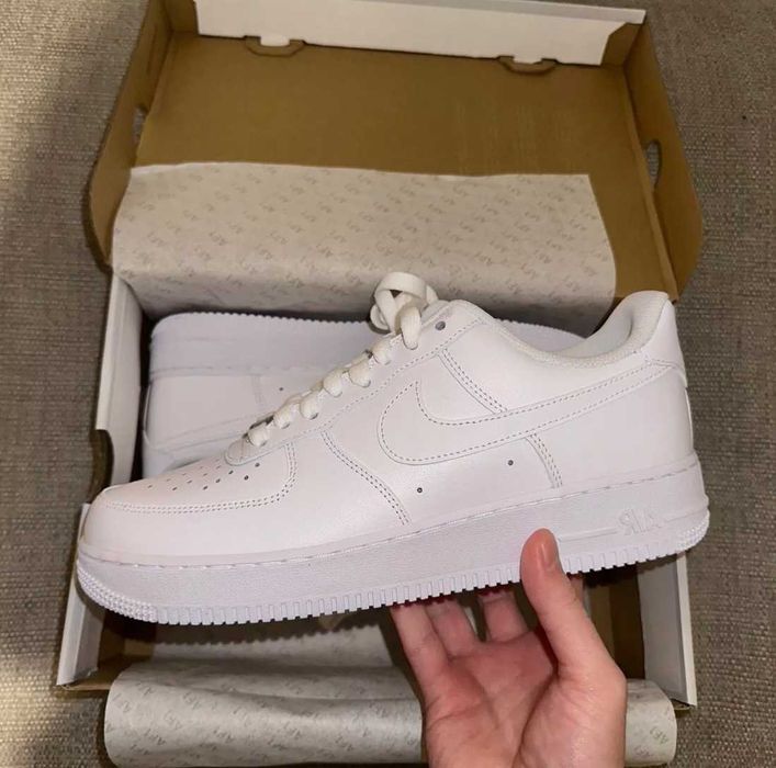 *NOU* Nike Air Force 1 Low Triple White - BOX - livrare cu verificare