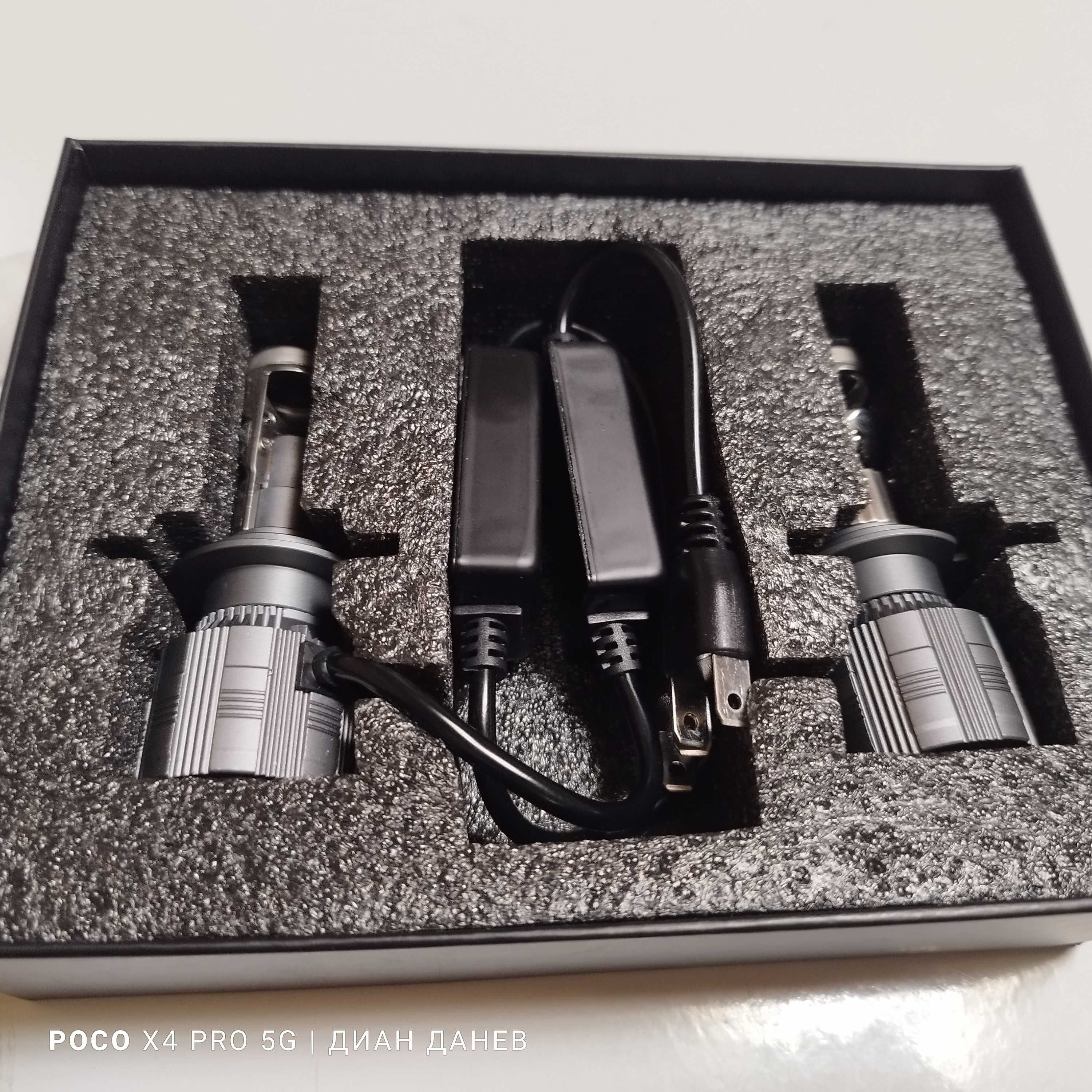Нови led duble light h7 крушки